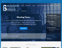 Tablet Screenshot of businessleadsgroup.com